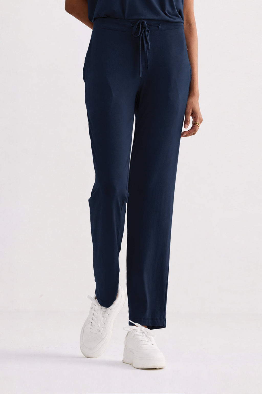Relaxed Tee Set In Navy