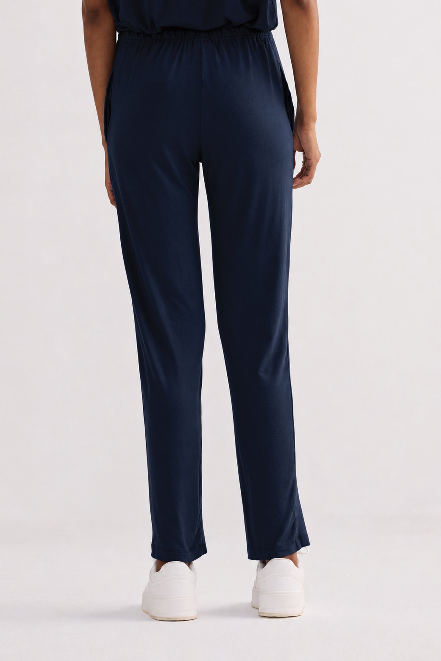 Relaxed Tee Set In Navy