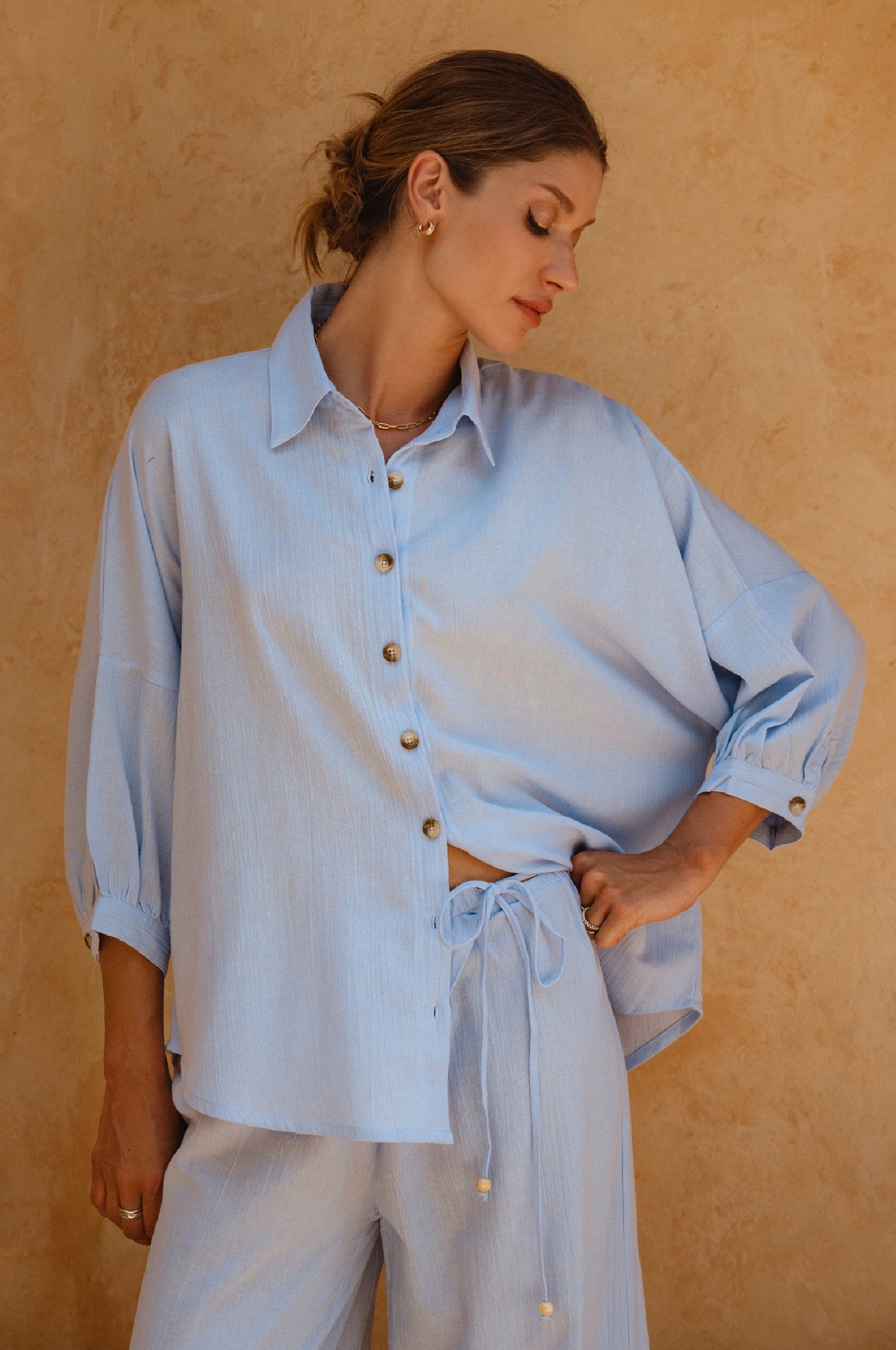 LUCIA | Resort Linen Shirt
