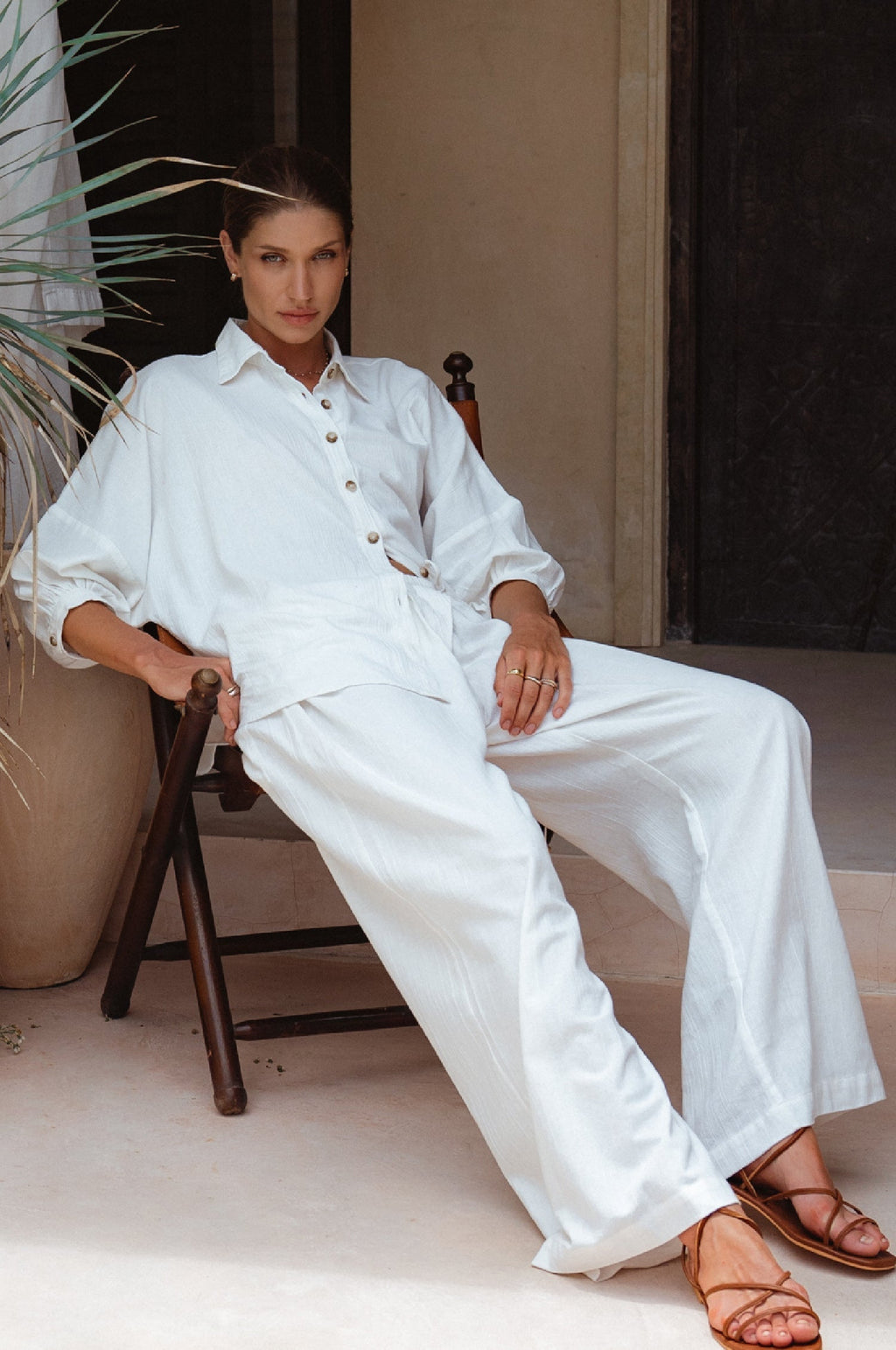 LUCIA | Resort Linen Shirt