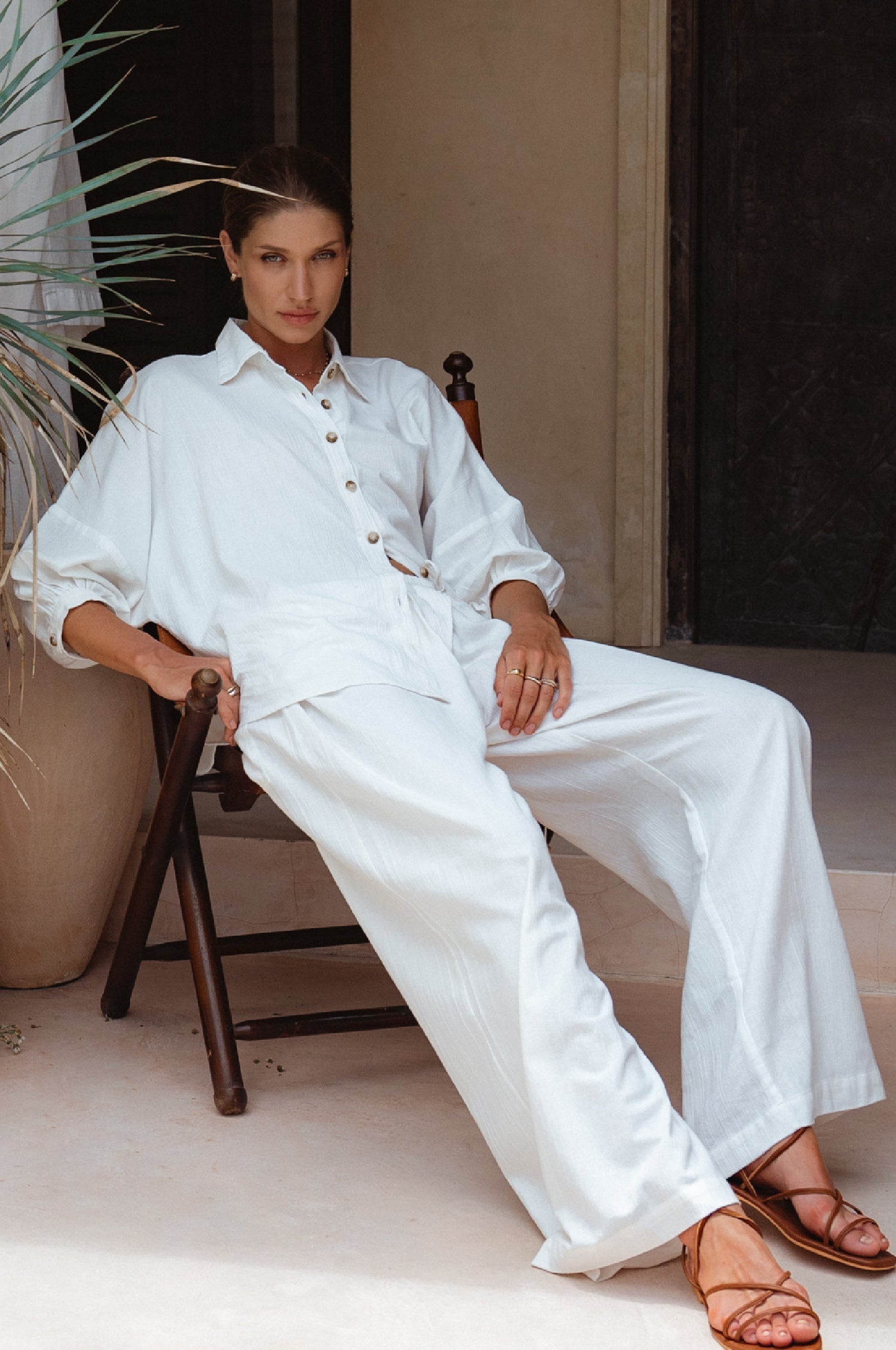 LUCIA | Resort Linen Shirt