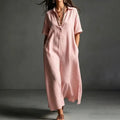 AURA | Relaxed Linen Maxi Dress