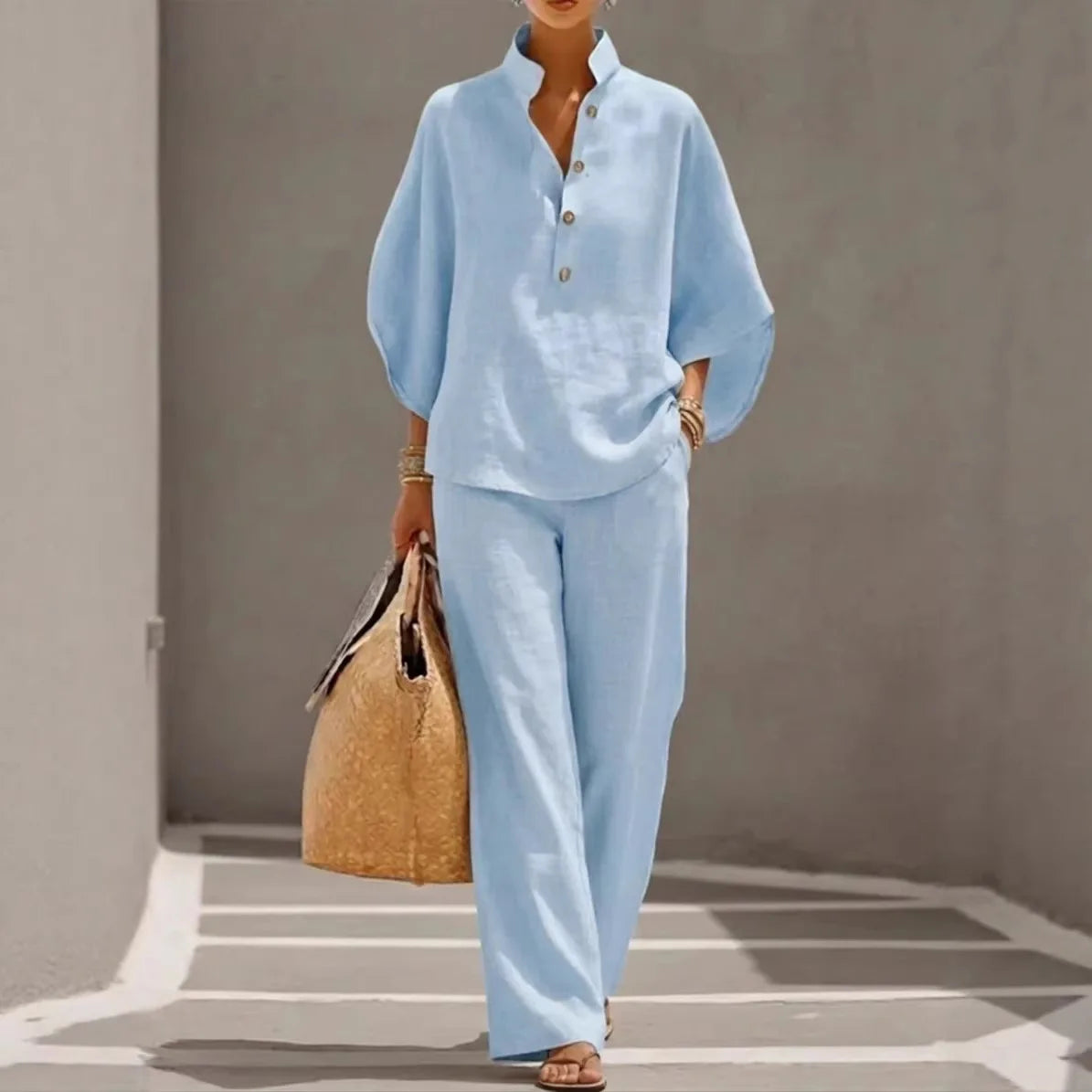 SIENNA | Relaxed Linen Two Piece Set
