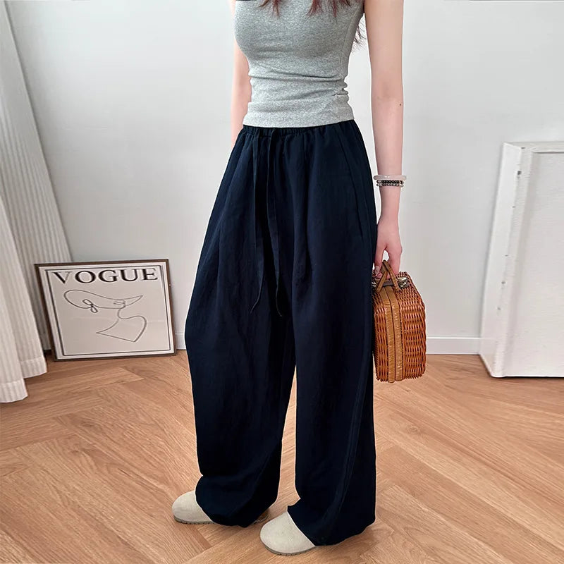 ELENA | Siena Palazzo Linen Pants