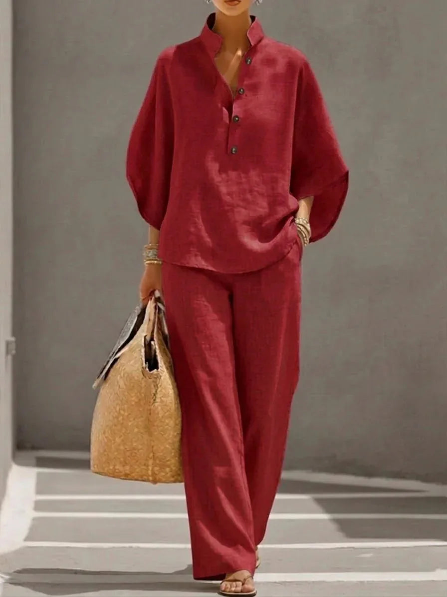 SIENNA | Relaxed Linen Two Piece Set