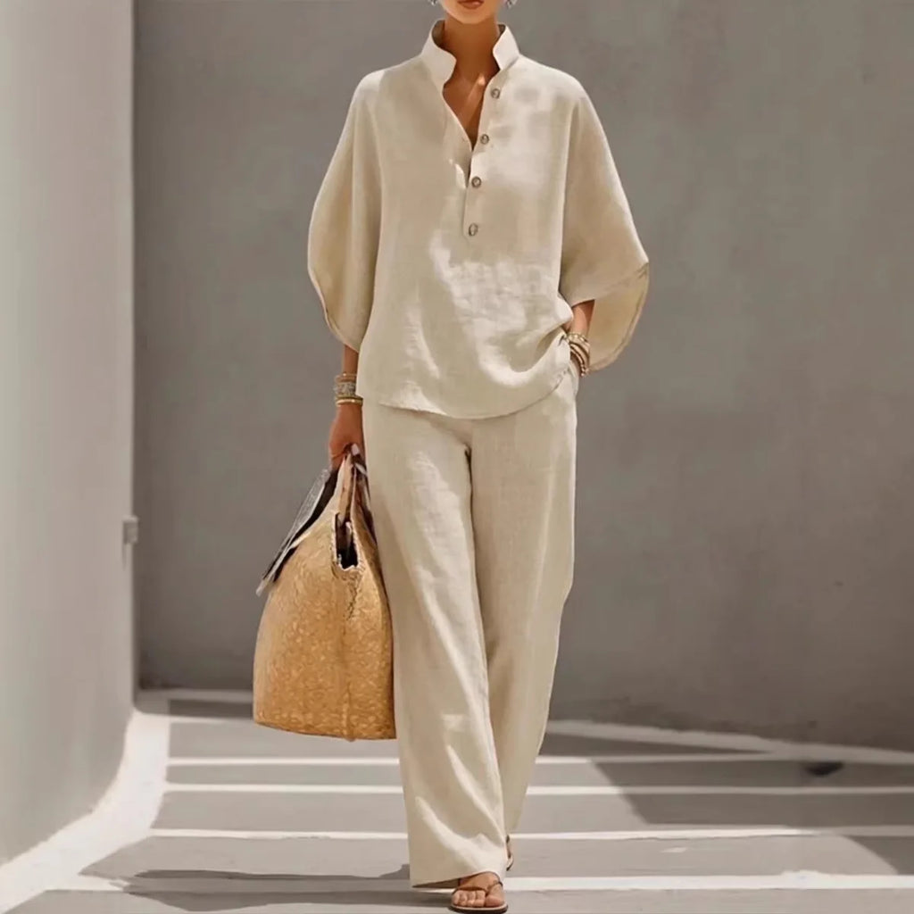 SIENNA | Relaxed Linen Two Piece Set