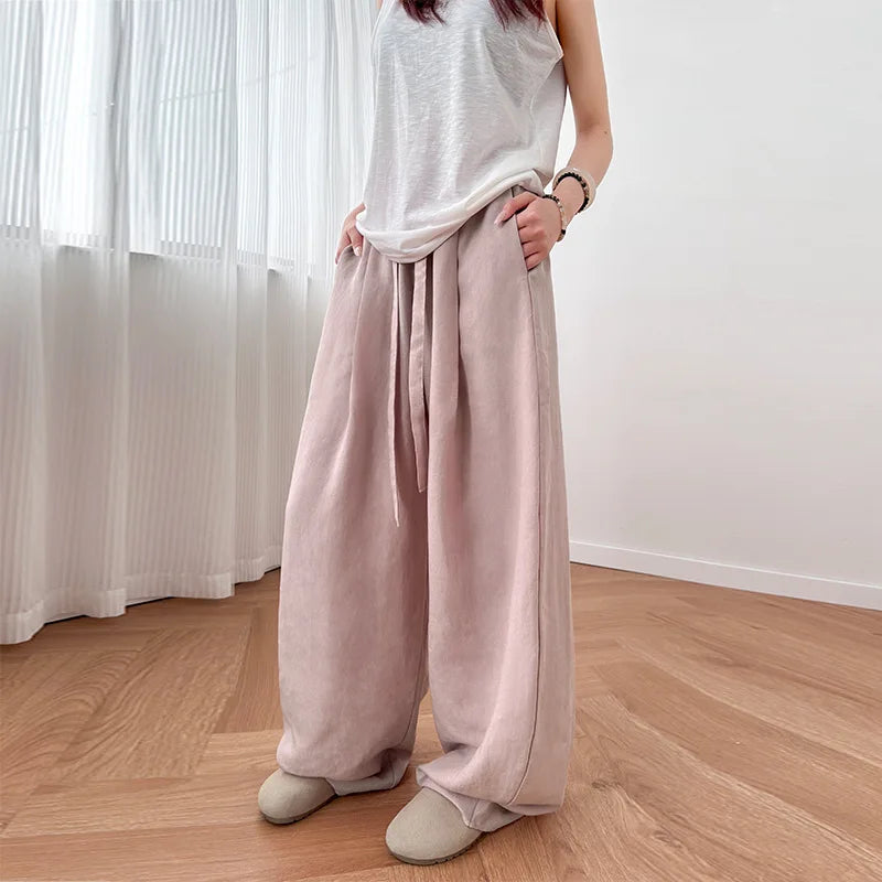 ELENA | Siena Palazzo Linen Pants