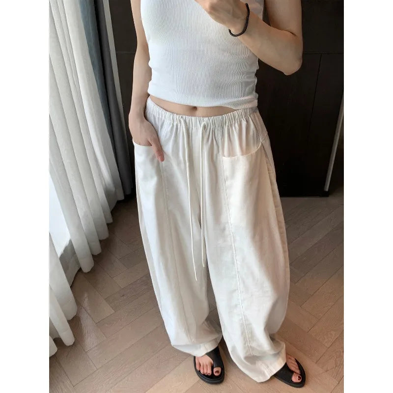 NEVA | Verona Linen Wide-Leg Pants