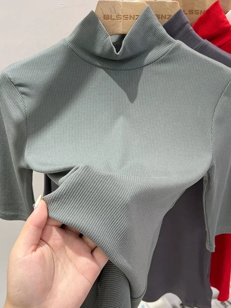 MIA | Essential Mock Neck T-Shirt
